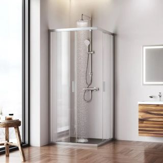 Душевой уголок Am.Pm Gem W90G-403-100100-MT 100x100 см без поддона хром матовый